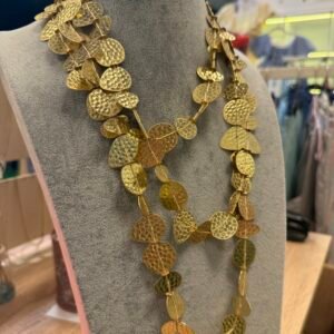 Collar triple multi monedas